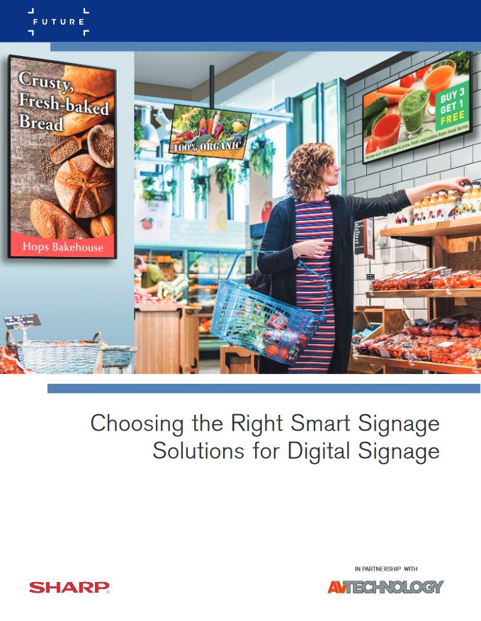Sharp, Choosing The Right Smart Signage Solutions For Digital Signage, Standard Digital Imaging